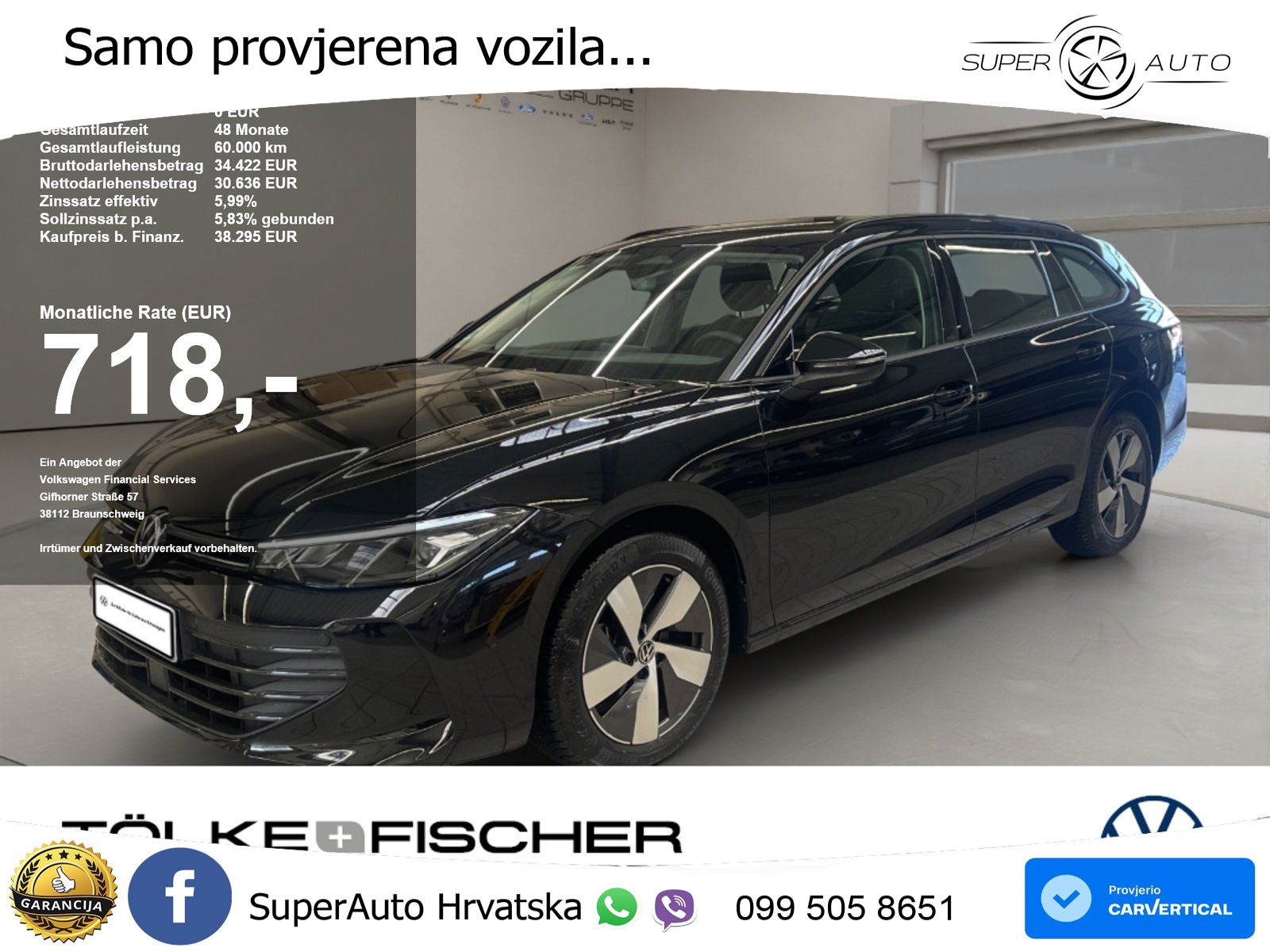 Volkswagen Passat Variant 1.5 eTSI (150 KS) DSG LED+GR SJED+ACC