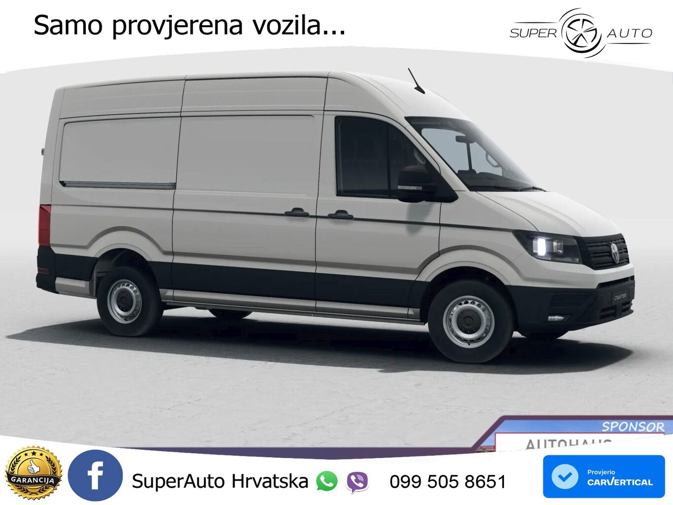 Volkswagen Crafter 35 L3H3 3S Temp Kam AppCo UVP-41%* 140 KS
