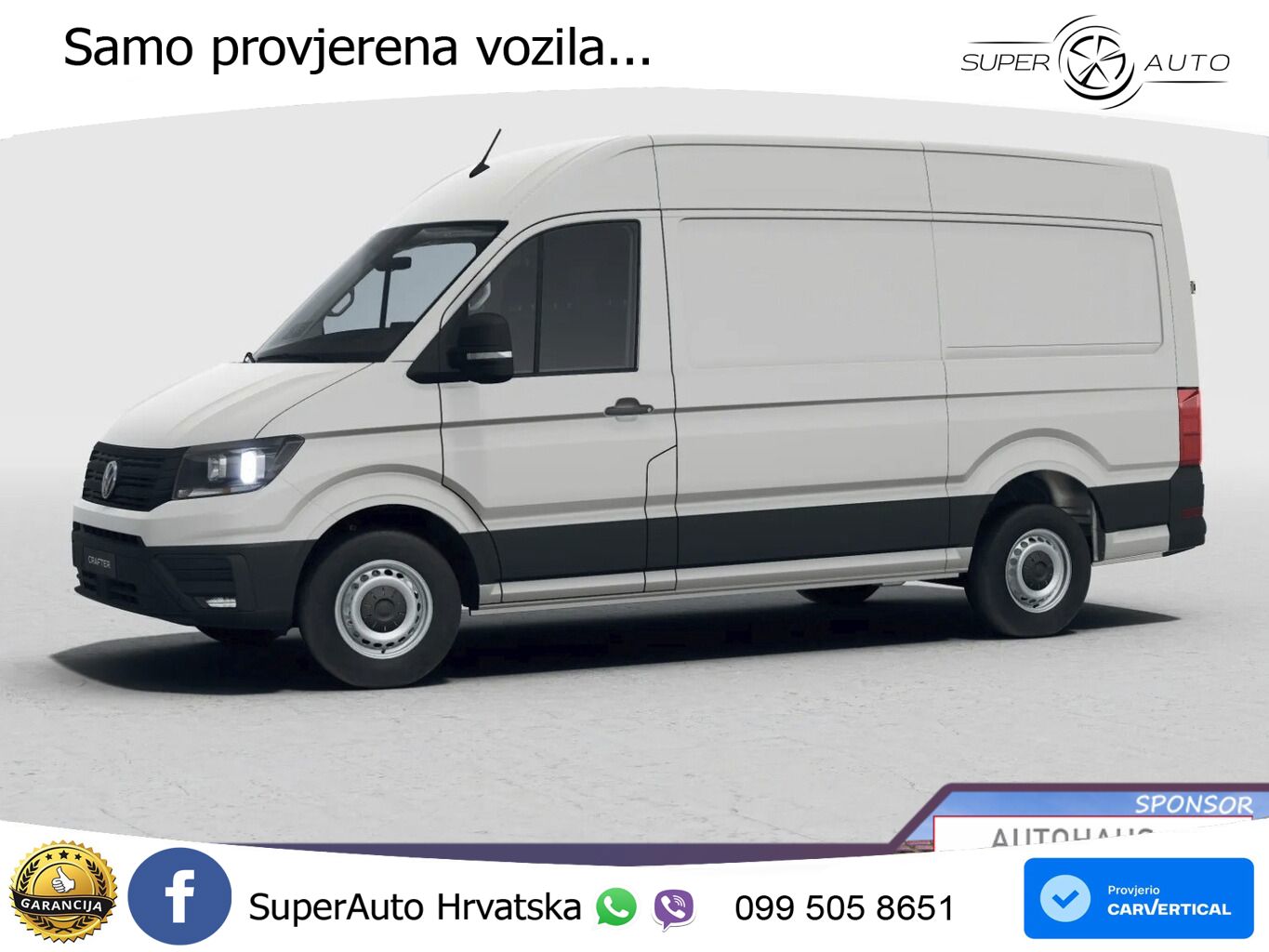 Volkswagen Crafter 35 L3H3 3S Temp Kam AppCo UVP-41%* 140 KS