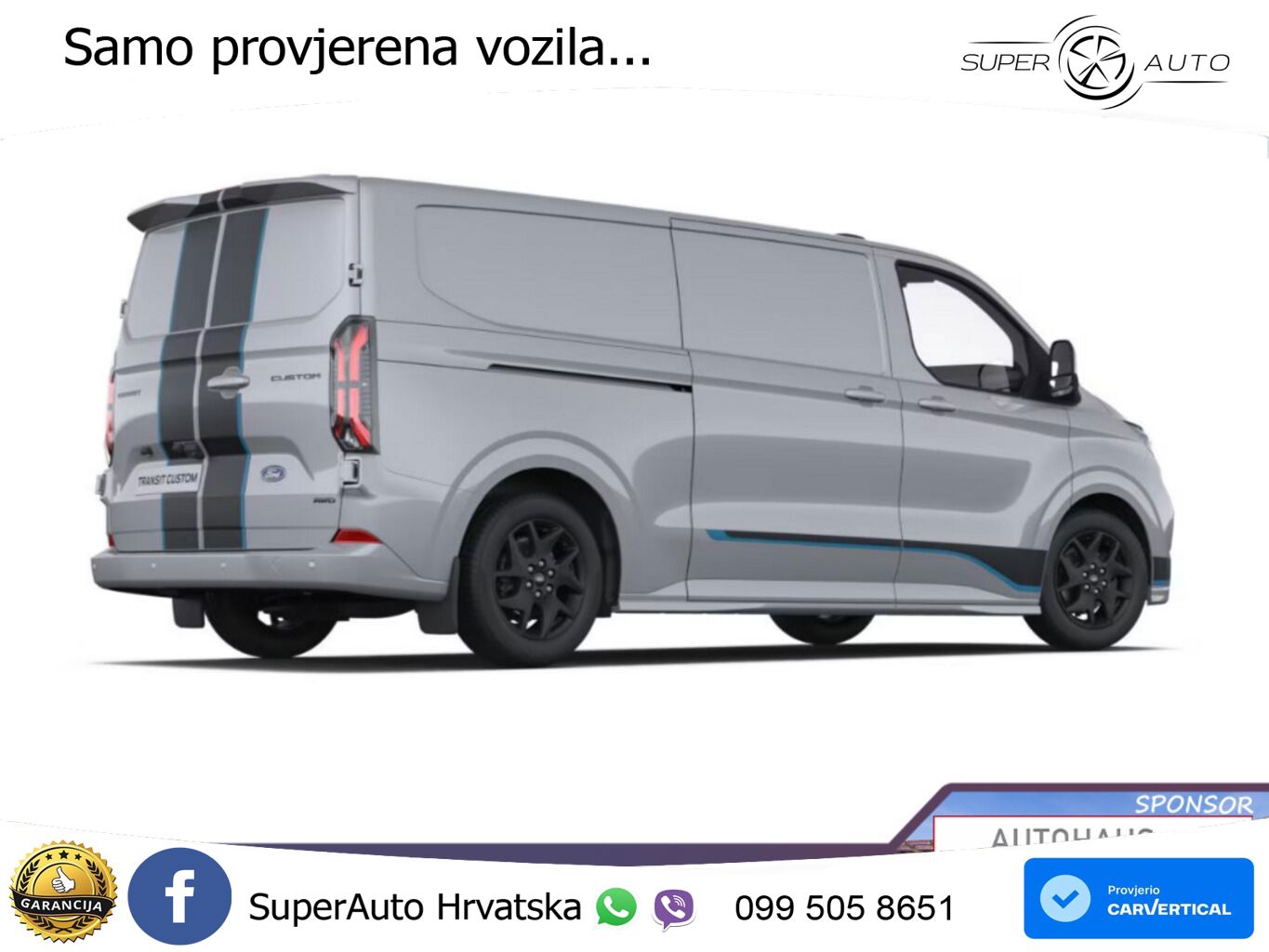 Ford Transit Custom Aut AWD Sport L2 LED UVP-35%* 170 KS
