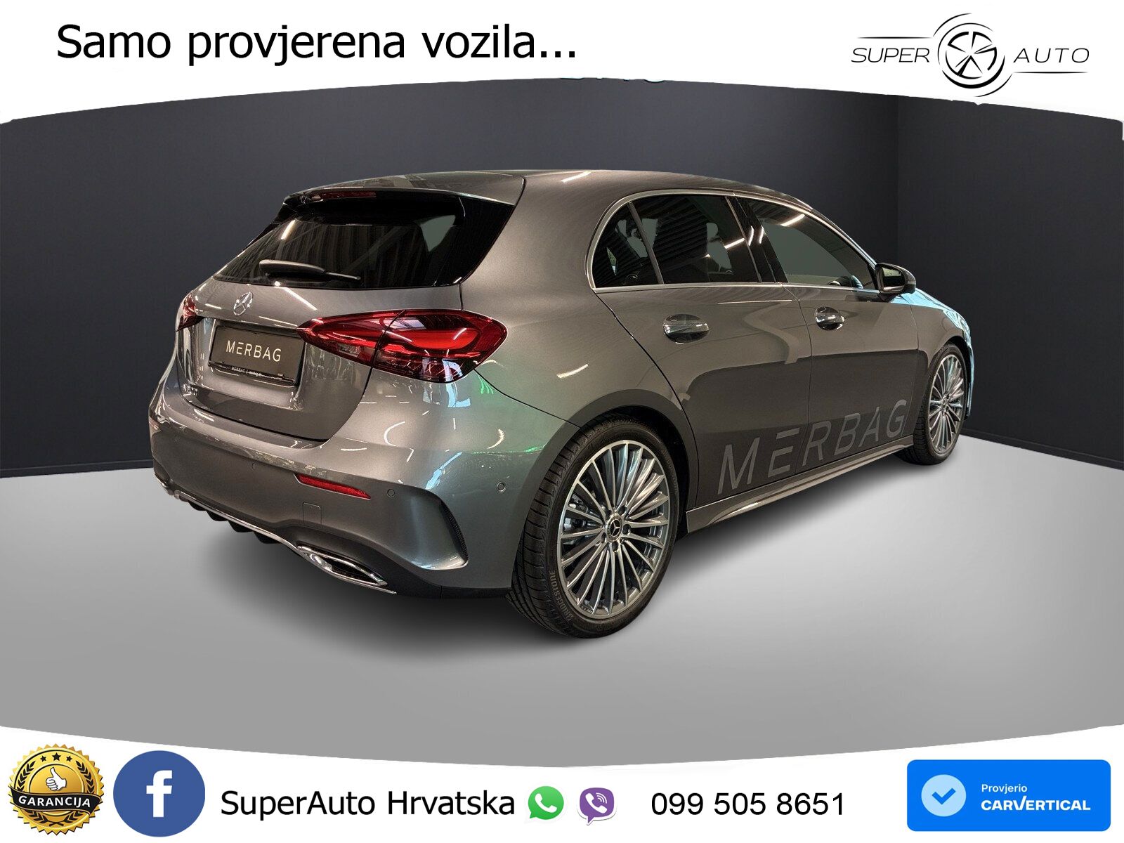 Mercedes-Benz A 200 7G-DCT AMG ACC+GR SJED+360+PANO