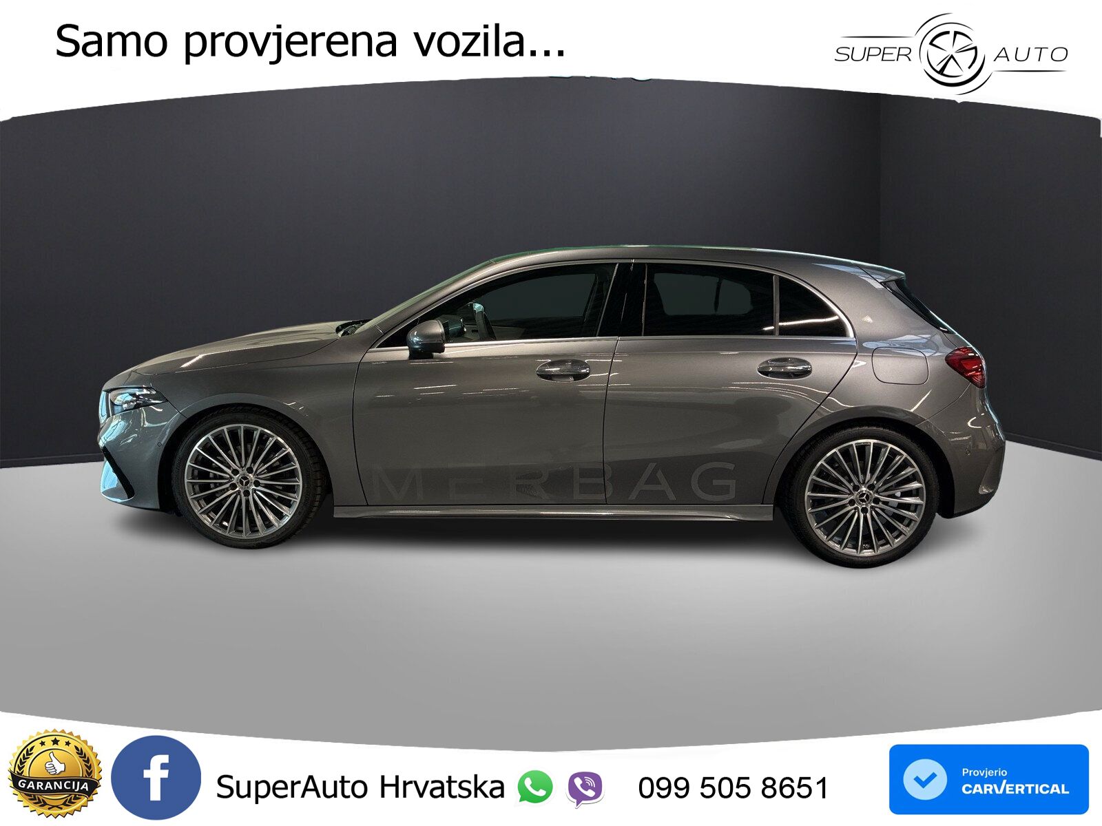 Mercedes-Benz A 200 7G-DCT AMG ACC+GR SJED+360+PANO