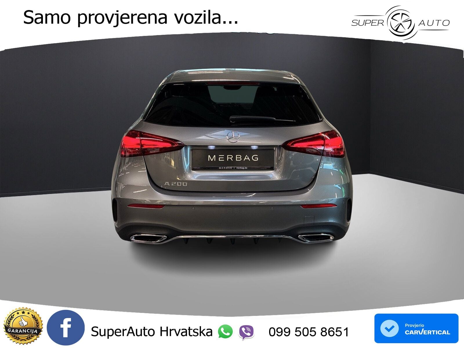 Mercedes-Benz A 200 7G-DCT AMG ACC+GR SJED+360+PANO
