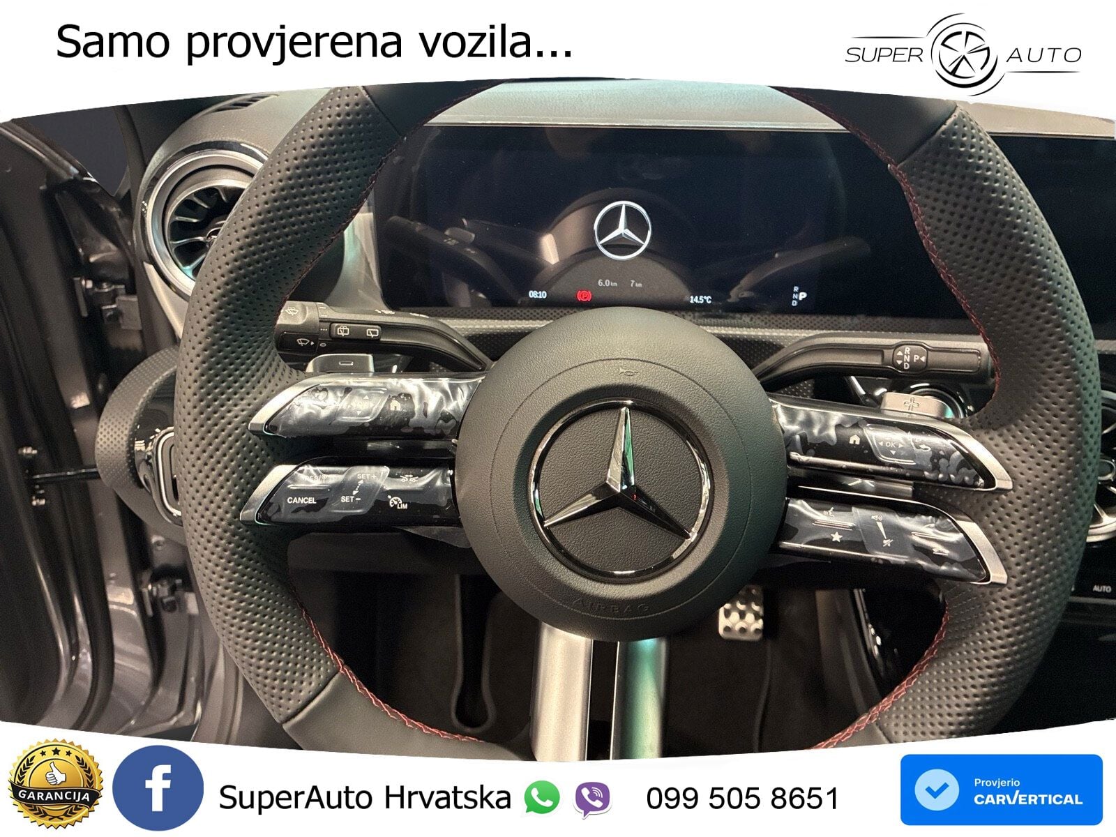 Mercedes-Benz A 200 7G-DCT AMG ACC+GR SJED+360+PANO