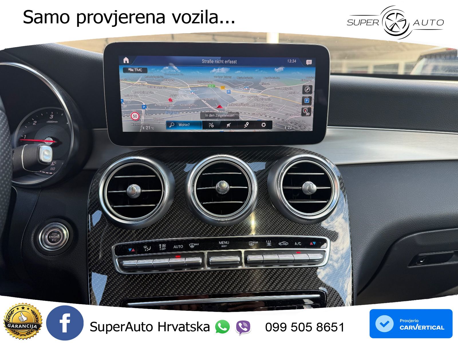 Mercedes GLC 300d (245 KS) 4MATIC G-TRONIC AMG ACC+GR SJED+360+PANO