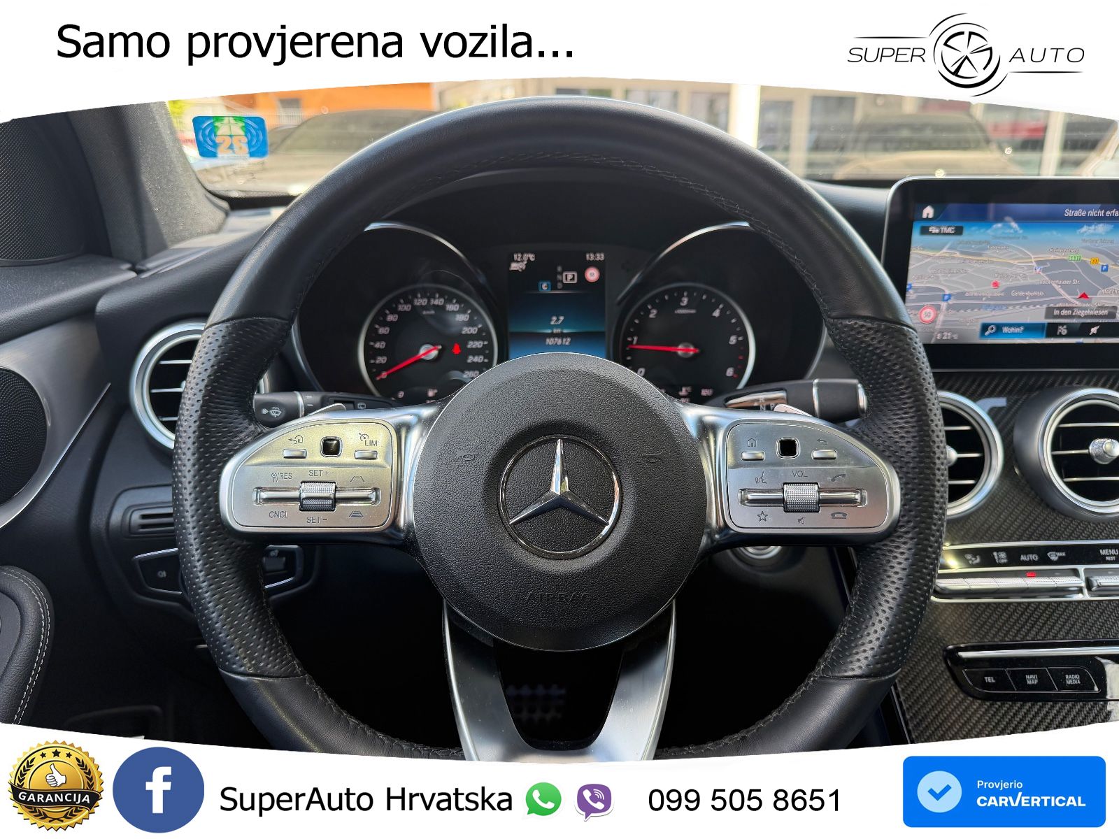 Mercedes GLC 300d (245 KS) 4MATIC G-TRONIC AMG ACC+GR SJED+360+PANO