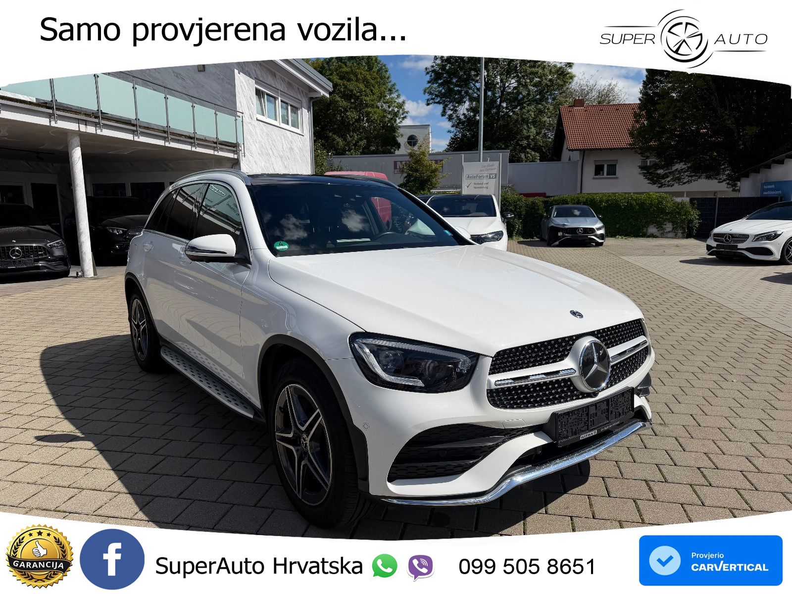 Mercedes GLC 300d (245 KS) 4MATIC G-TRONIC AMG ACC+GR SJED+360+PANO