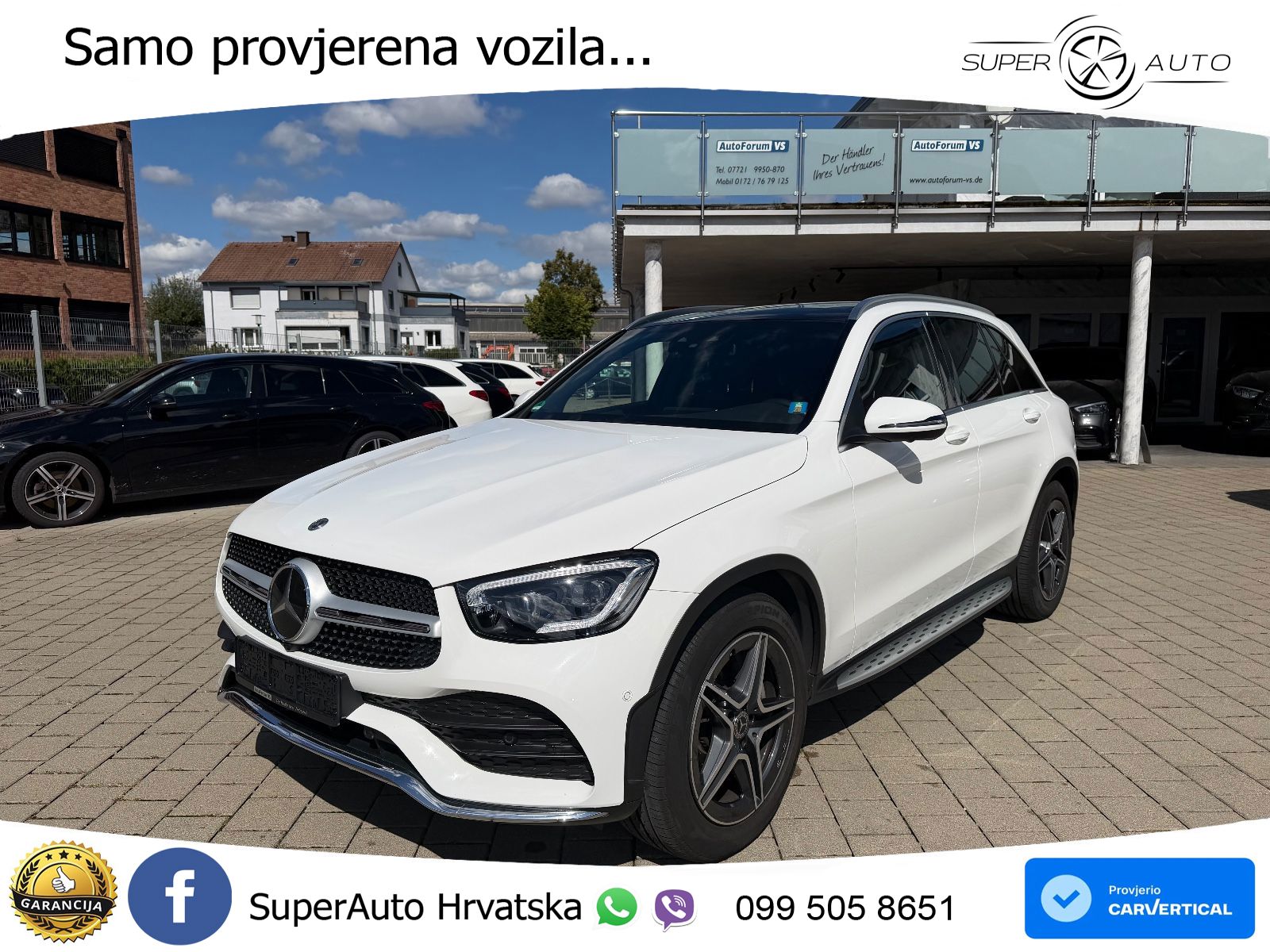 Mercedes GLC 300d (245 KS) 4MATIC G-TRONIC AMG ACC+GR SJED+360+PANO