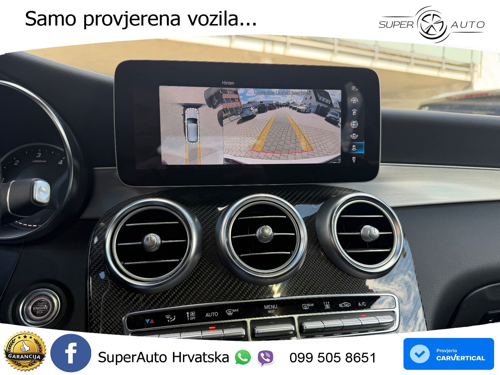 Mercedes GLC 300d (245 KS) 4MATIC G-TRONIC AMG ACC+GR SJED+360+PANO
