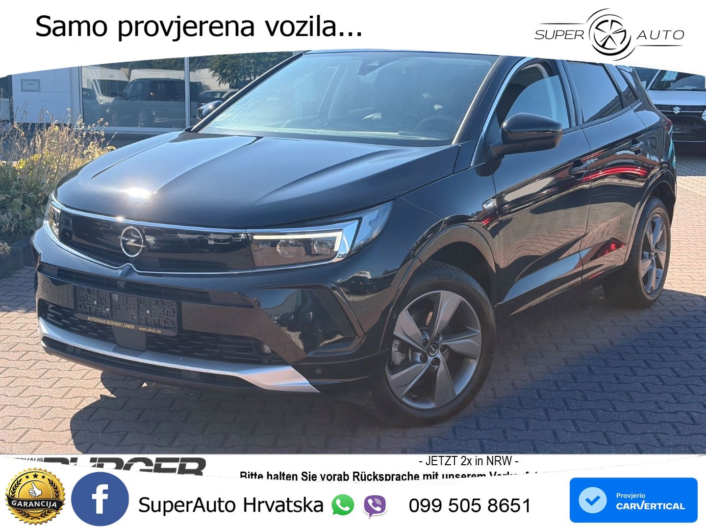 Opel Grandland 1.2i Turbo (130 KS) Automatic Elegance LED+GR SJED+ACC