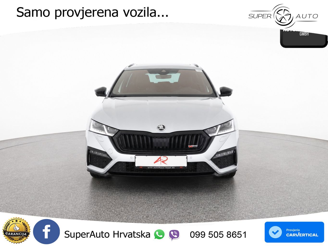 Škoda Octavia Combi RS 2.0 TDI (200 KS) 4x4 DSG LED+GR SJED+ACC