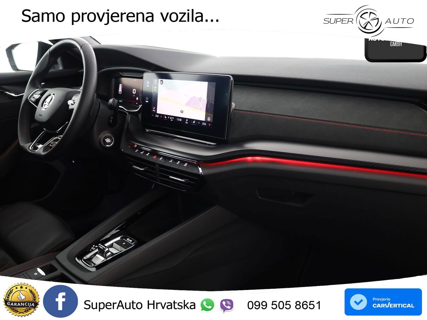 Škoda Octavia Combi RS 2.0 TDI (200 KS) 4x4 DSG LED+GR SJED+ACC