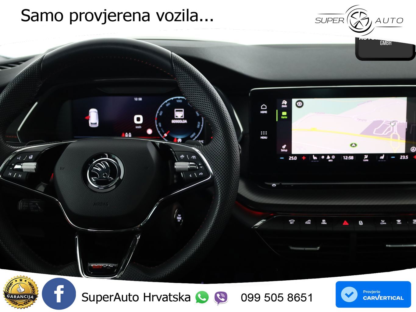 Škoda Octavia Combi RS 2.0 TDI (200 KS) 4x4 DSG LED+GR SJED+ACC