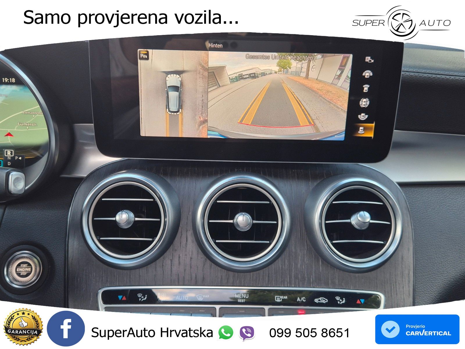 Mercedes AMG GLC 63 V8 (476 KS) 4MATIC+ MCT ACC+HEAD+GR SJED+360+PANO