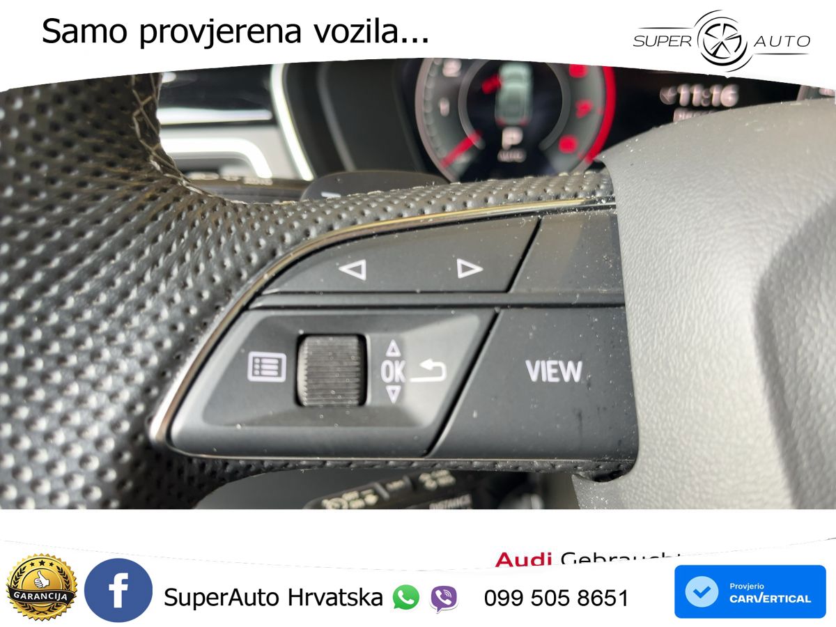 Audi A5 Sportback  40 TFSI (204 KS) quattro S tronic S line MATRIX+GR SJED+KAM