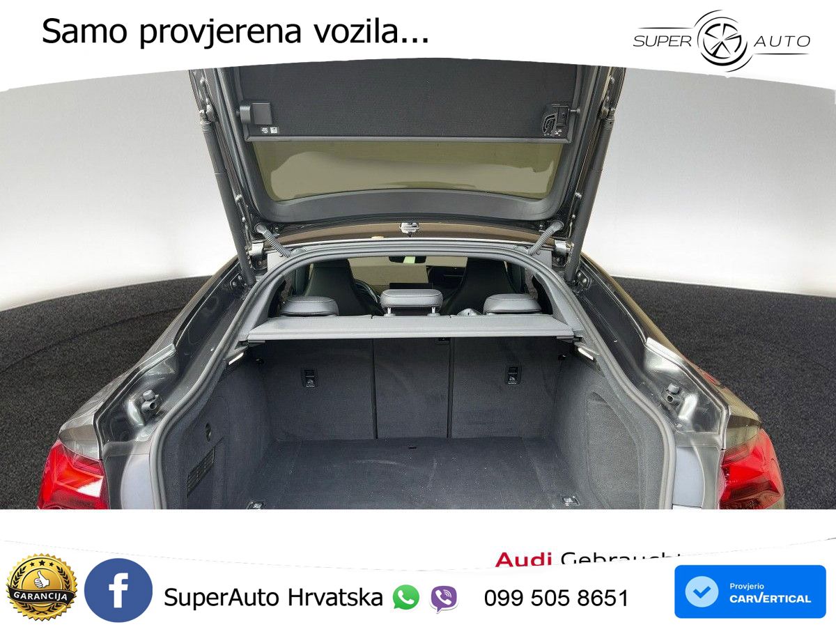 Audi A5 Sportback  40 TFSI (204 KS) quattro S tronic S line MATRIX+GR SJED+KAM