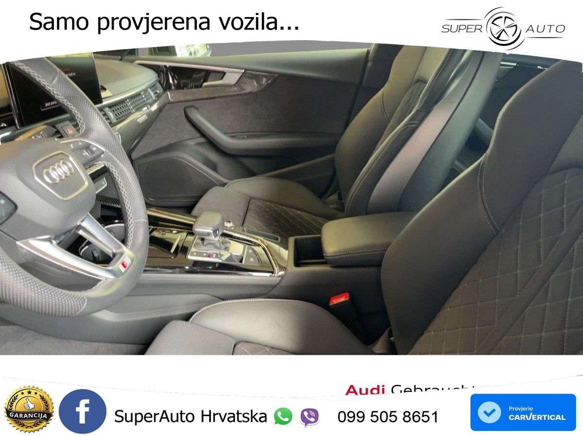 Audi A5 Sportback  40 TFSI (204 KS) quattro S tronic S line MATRIX+GR SJED+KAM
