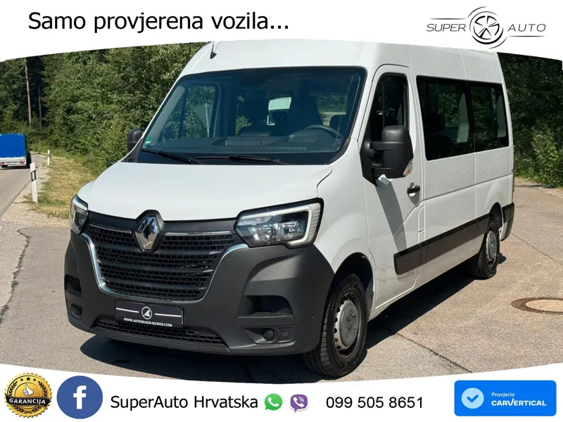 Renault Master 2.3dCi L2H2 9SITZ KAM BIXEN NAVI TEMP AHK 145 KS