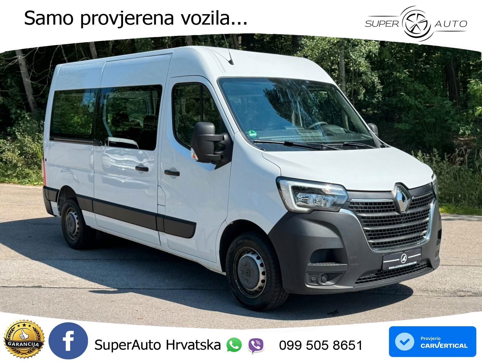 Renault Master 2.3dCi L2H2 9SITZ KAM BIXEN NAVI TEMP AHK 145 KS