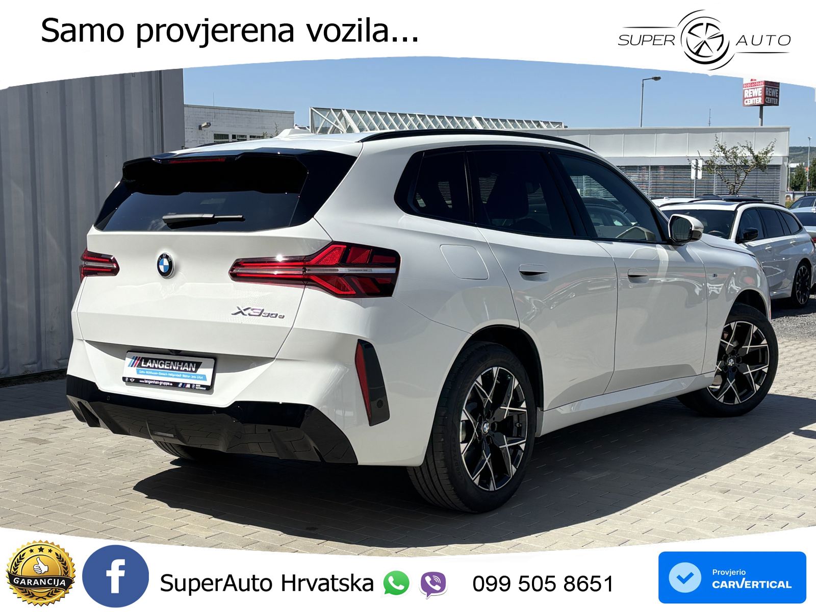 BMW X3 30e xDrive Steptronic M Sport LED+GR SJED+ACC