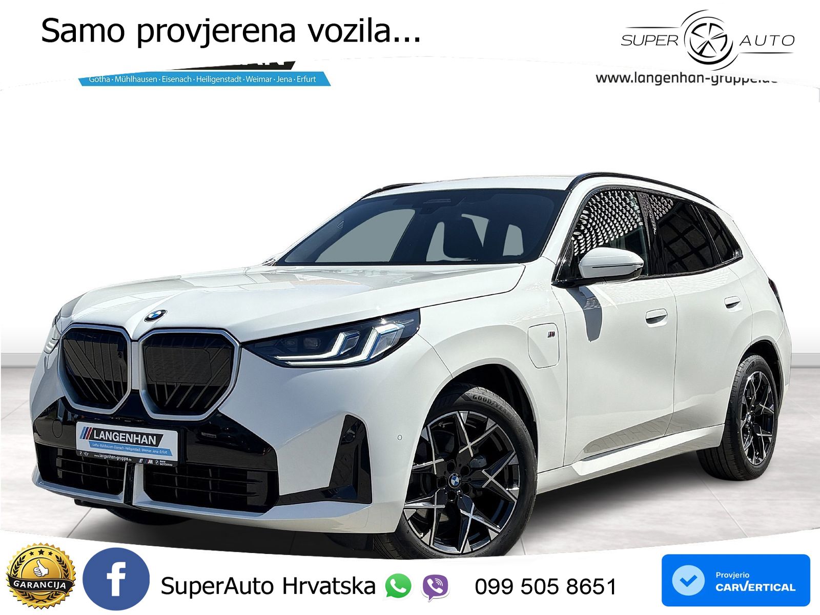 BMW X3 30e xDrive Steptronic M Sport LED+GR SJED+ACC