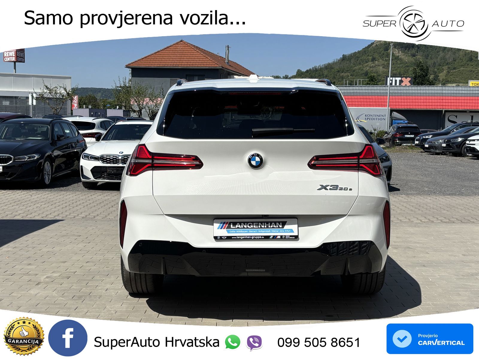 BMW X3 30e xDrive Steptronic M Sport LED+GR SJED+ACC