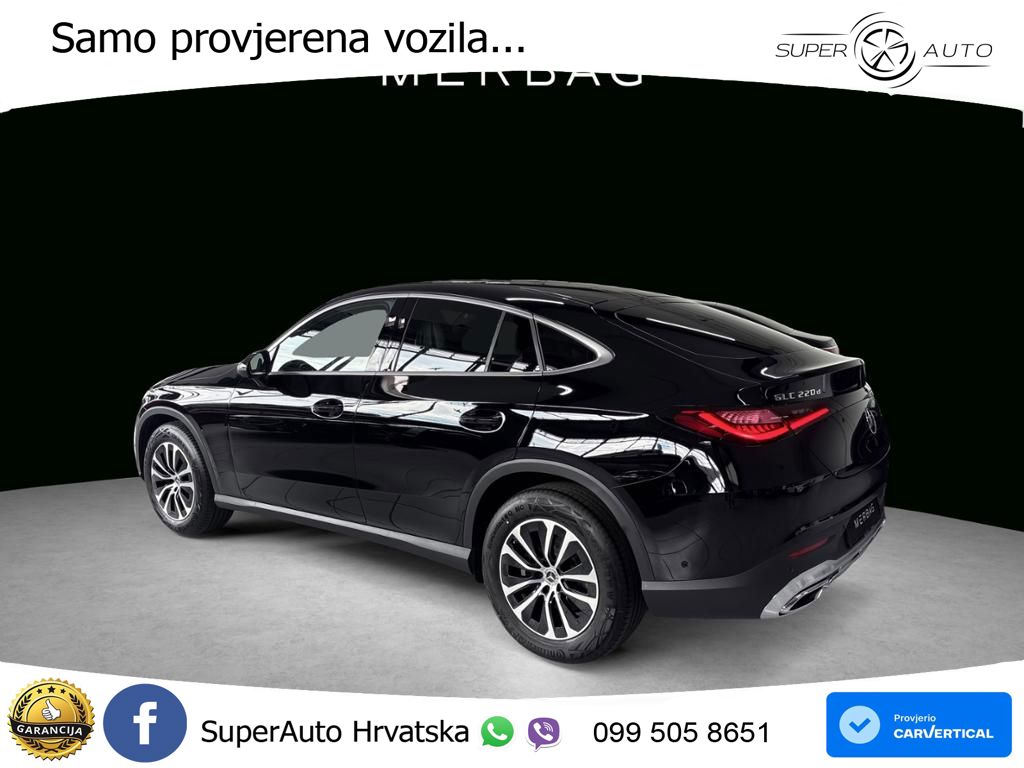 Mercedes GLC Coupe 220d (197 KS) 4MATIC 9G-TRONIC Avantgarde LED+GR SJED+ACC