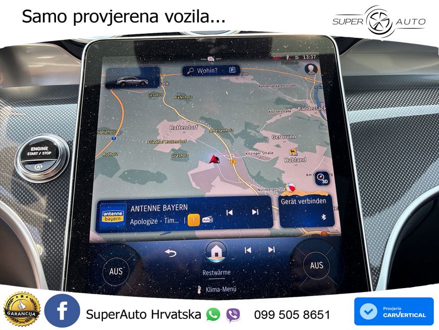 Mercedes GLC 200 (204 KS) 4MATIC 9G-TRONIC AMG LED+GR SJED+ACC