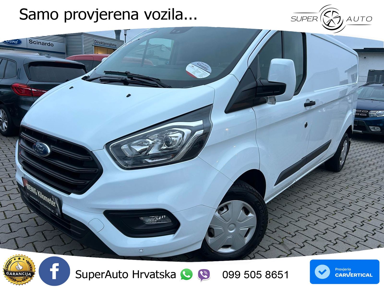 Ford Transit Custom 2.0 TDCi 300 L2H1 Trend*TEMPOM... 105 KS