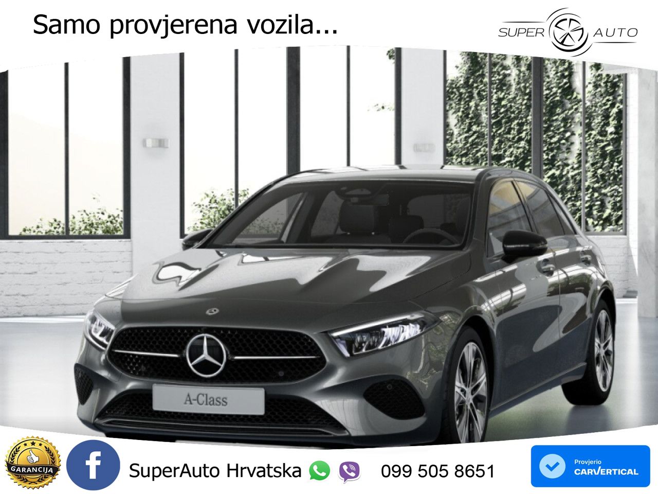Mercedes-Benz A 200 7G-DCT LED+GR SJED+ACC