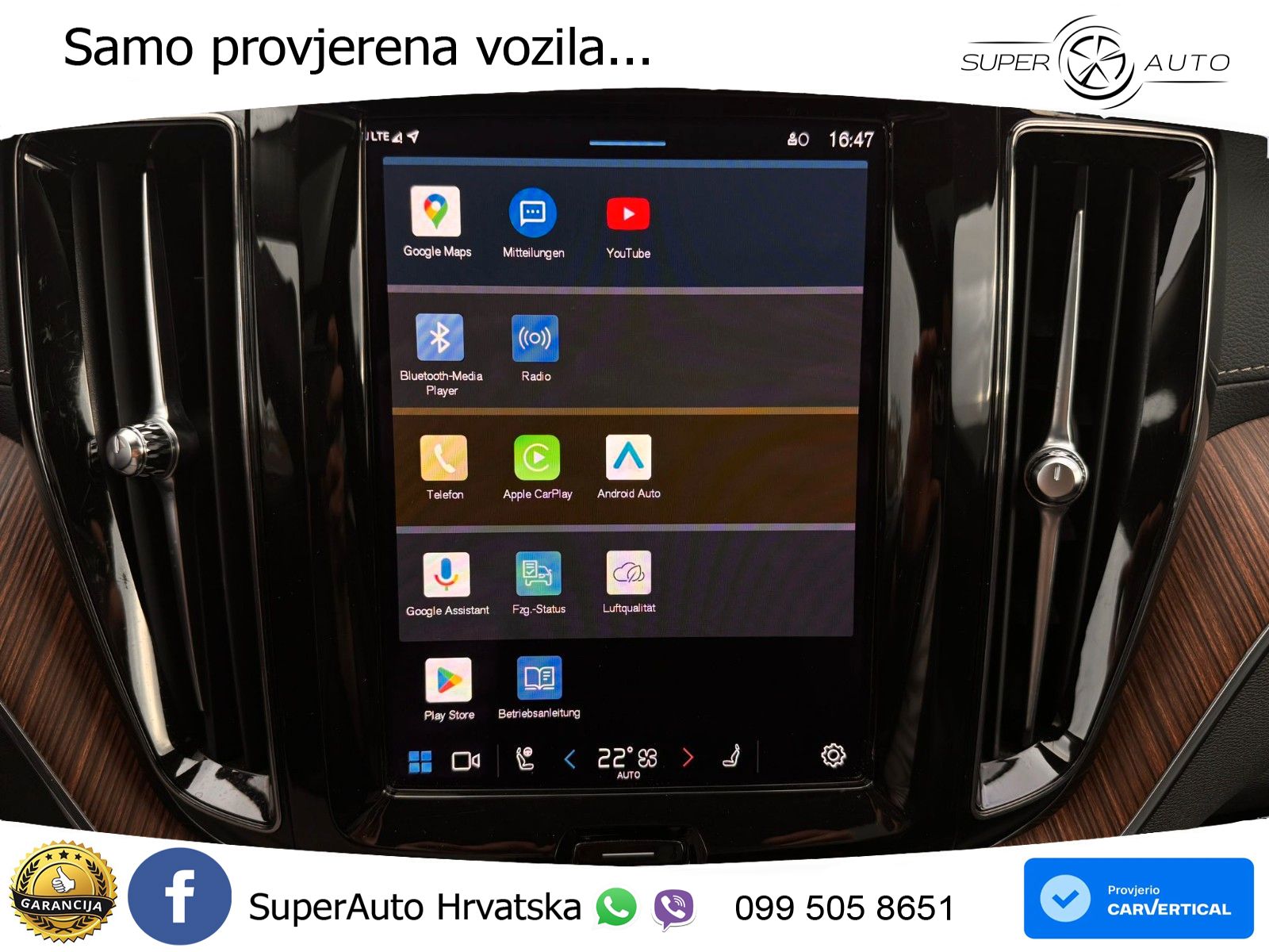 Volvo XC60 B5 Diesel AWD Geartronic ACC+HEAD+4xGR SJED+360+PANO