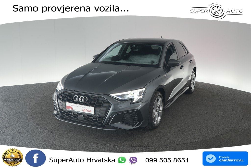 Audi A3 45 TFSIe (245 KS) S tronic S line LED+GR SJED+ACC