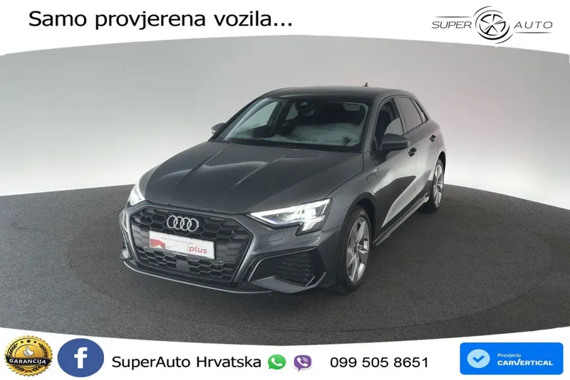 Audi A3 45 TFSIe (245 KS) S tronic S line LED+GR SJED+ACC