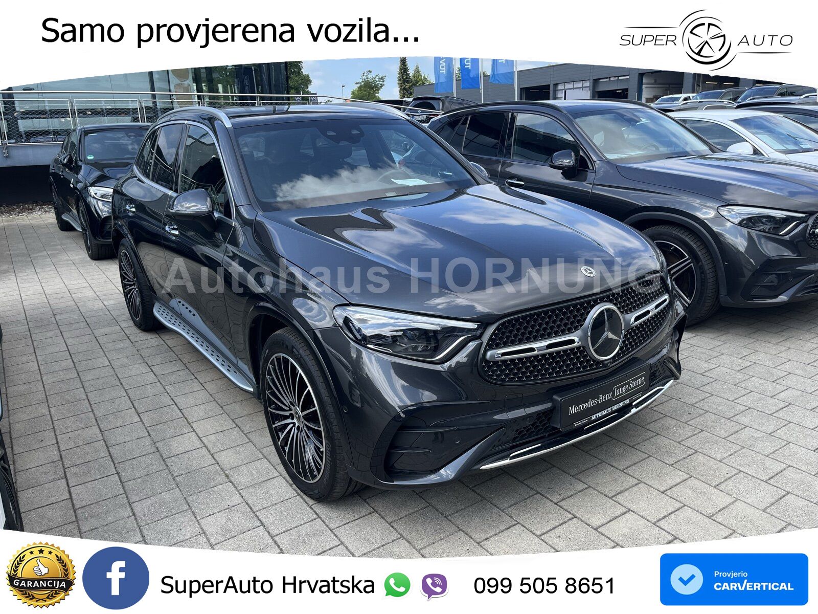Mercedes GLC 220d (197 KS) 4MATIC 9G-TRONIC AMG ZRAČNI+ACC+GR SJED+KAM+PANO
