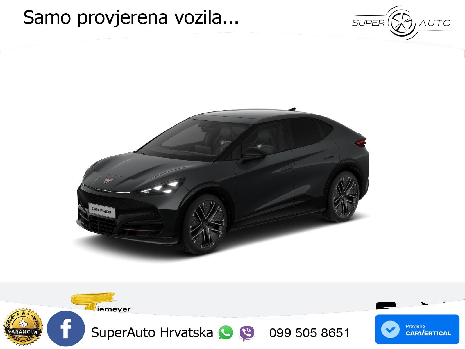 Cupra Tavascan 82 kWh (340 KS)  4WD VZ LED+GR SJED+ACC