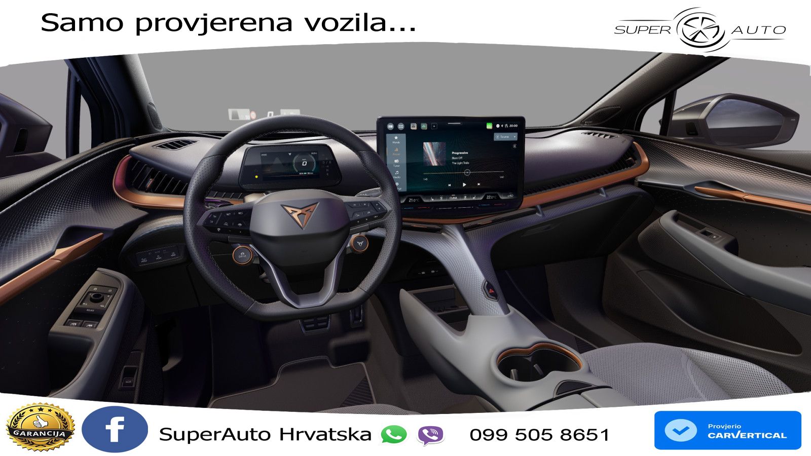 Cupra Tavascan 82 kWh (340 KS)  4WD VZ LED+GR SJED+ACC