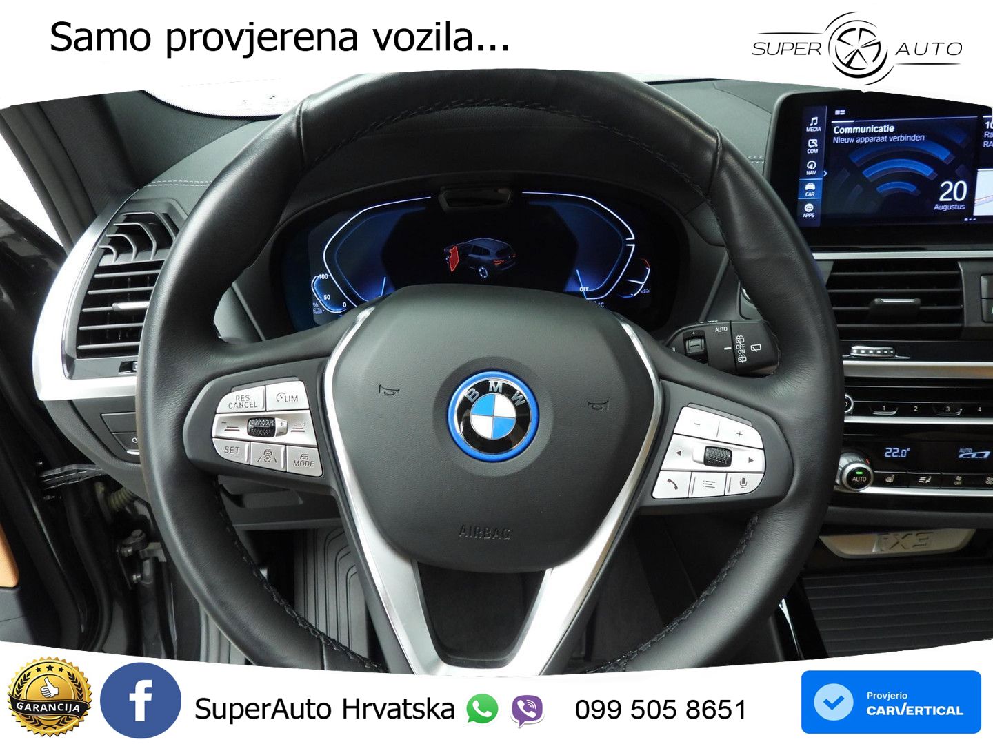 BMW iX3 80 kWh (286 KS)