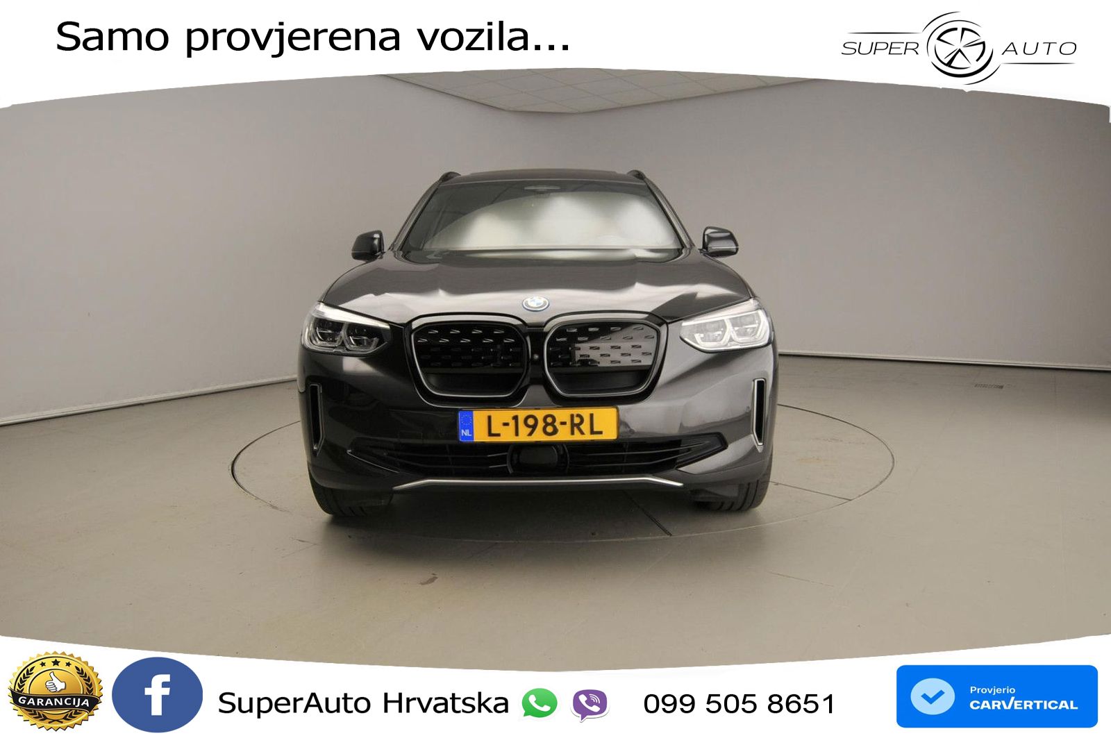 BMW iX3 80 kWh (286 KS)