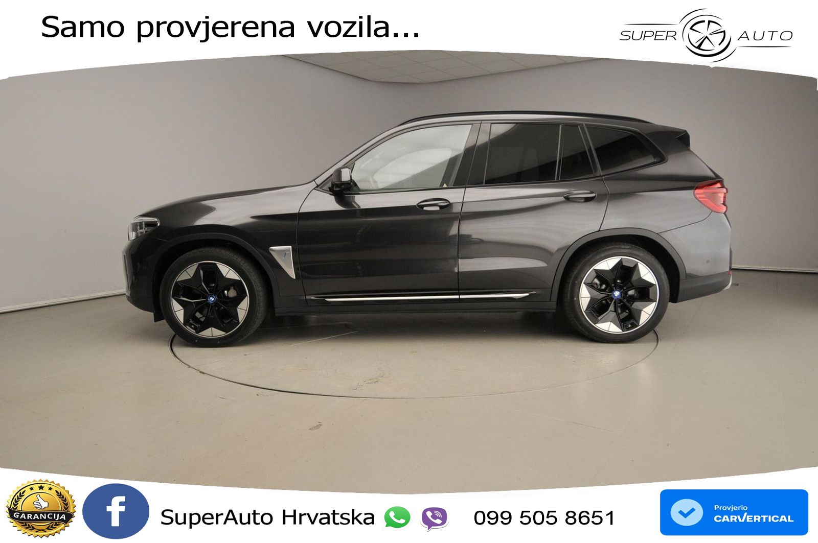 BMW iX3 80 kWh (286 KS)