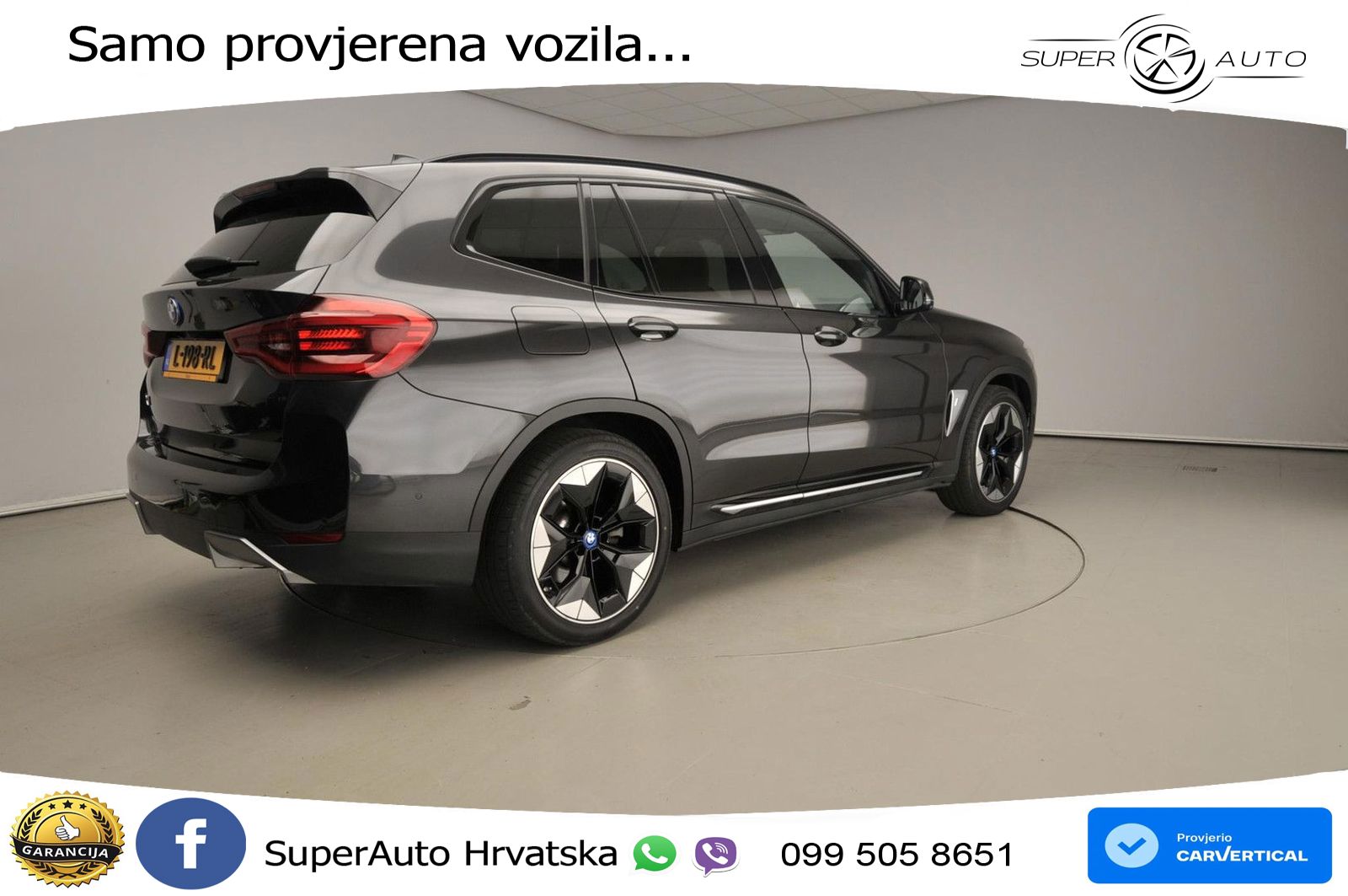 BMW iX3 80 kWh (286 KS)