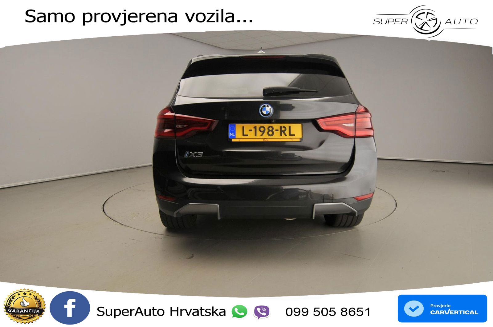 BMW iX3 80 kWh (286 KS)