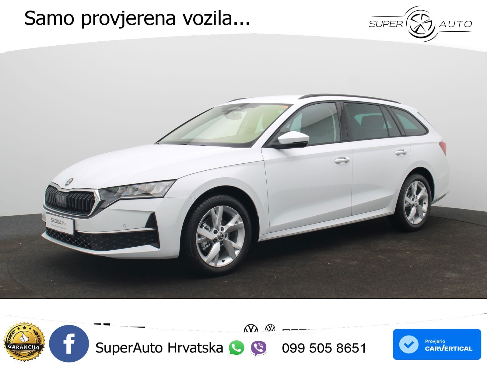 Škoda Octavia Combi 1.5 TSI (150 KS) DSG LED+GR SJED+ACC