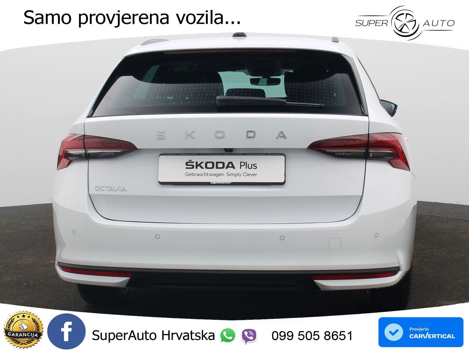 Škoda Octavia Combi 1.5 TSI (150 KS) DSG LED+GR SJED+ACC