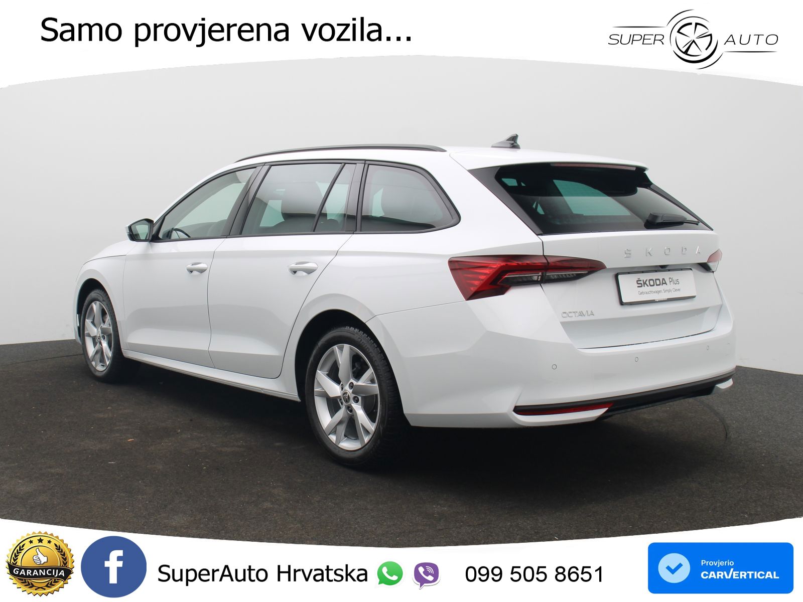 Škoda Octavia Combi 1.5 TSI (150 KS) DSG LED+GR SJED+ACC