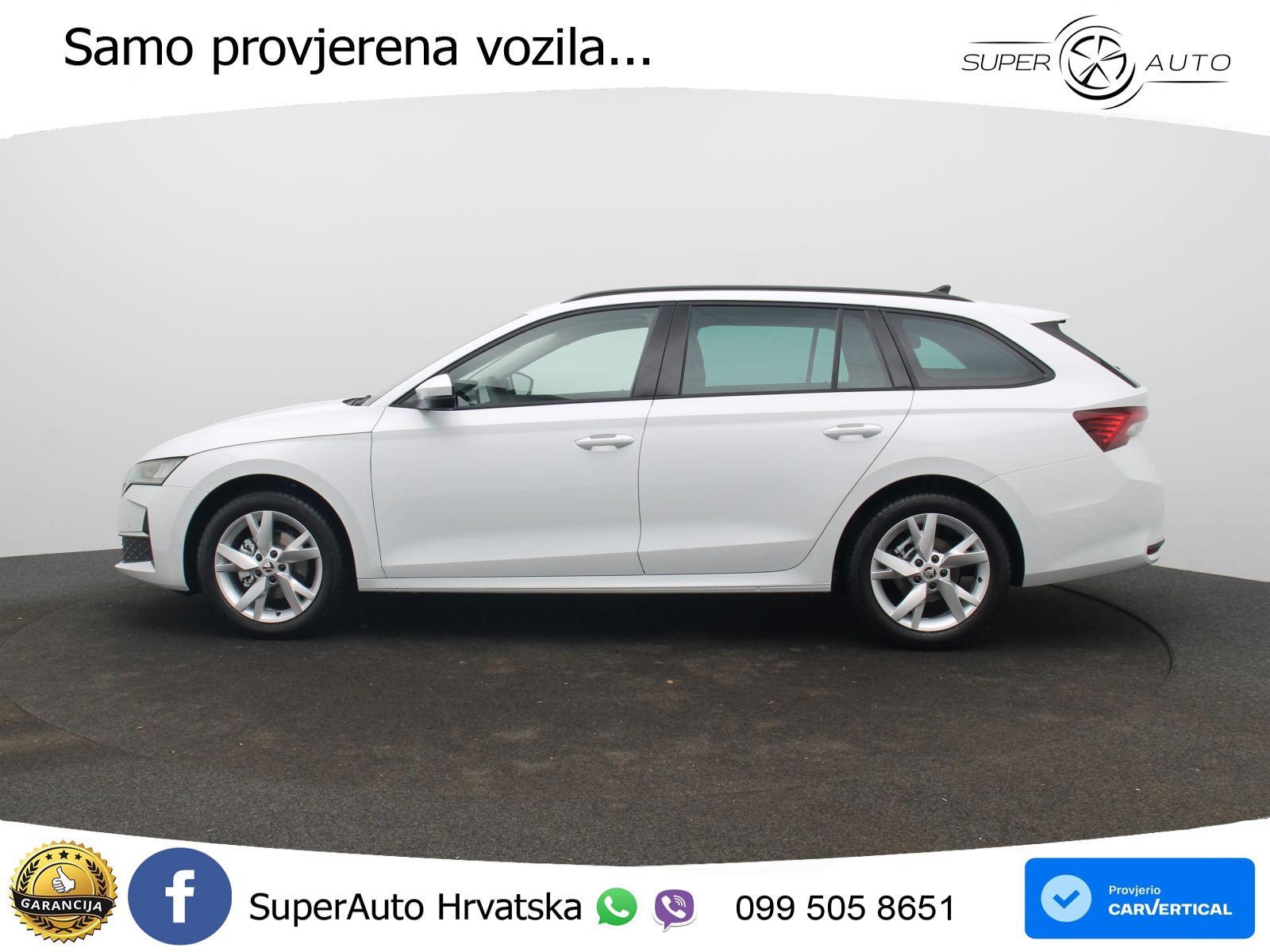 Škoda Octavia Combi 1.5 TSI (150 KS) DSG LED+GR SJED+ACC