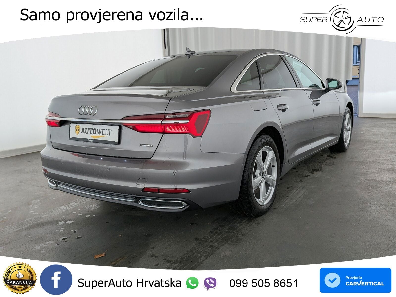 Audi A6 50 TDI V6 (286 KS) quattro tiptronic LED+GR SJED+ACC