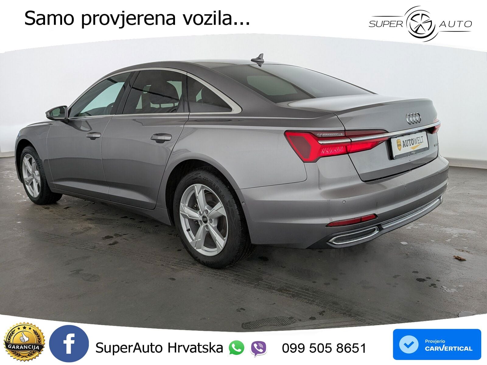 Audi A6 50 TDI V6 (286 KS) quattro tiptronic LED+GR SJED+ACC