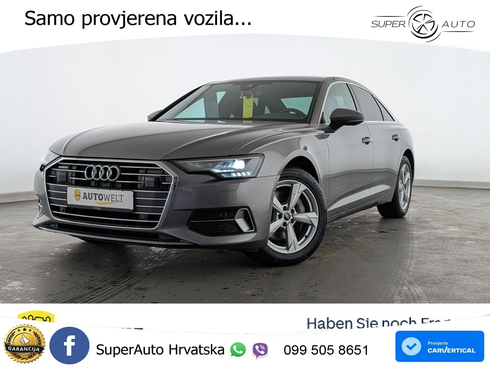 Audi A6 50 TDI V6 (286 KS) quattro tiptronic LED+GR SJED+ACC
