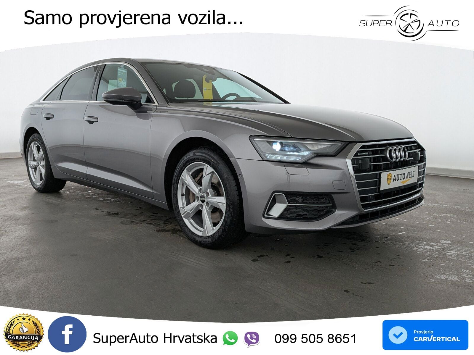 Audi A6 50 TDI V6 (286 KS) quattro tiptronic LED+GR SJED+ACC