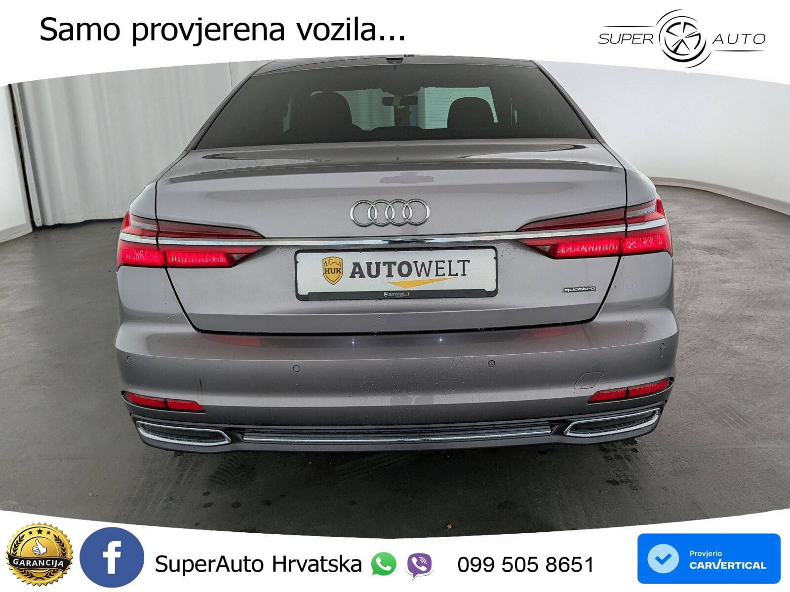 Audi A6 50 TDI V6 (286 KS) quattro tiptronic LED+GR SJED+ACC